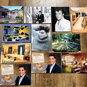 Elvis Presley Graceland Postcard Collection FROM Graceland NEW but Vintage